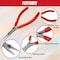 A2Z Scilab Jewelry Making Pliers Slim Round Nose Professional Repair Stainless Steel Tool with Cushion Grip A2Z-ZR942 - alternate 6